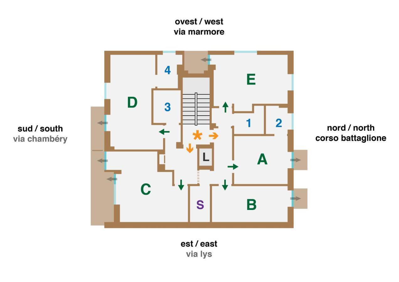 Shared Bathroom - Myaostaproject Bagian luar foto